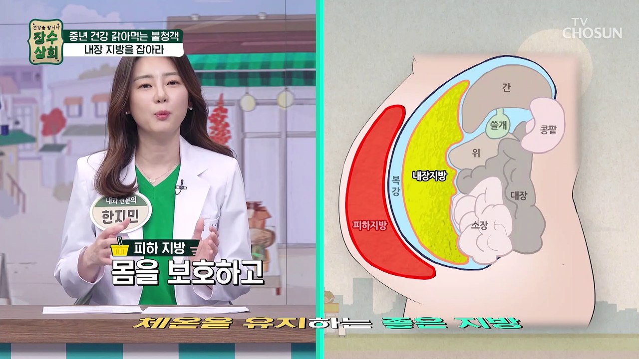 건강을 위협하는 가장 위험한 뱃살 유형이 있다!? TV CHOSUN 20221130 방송