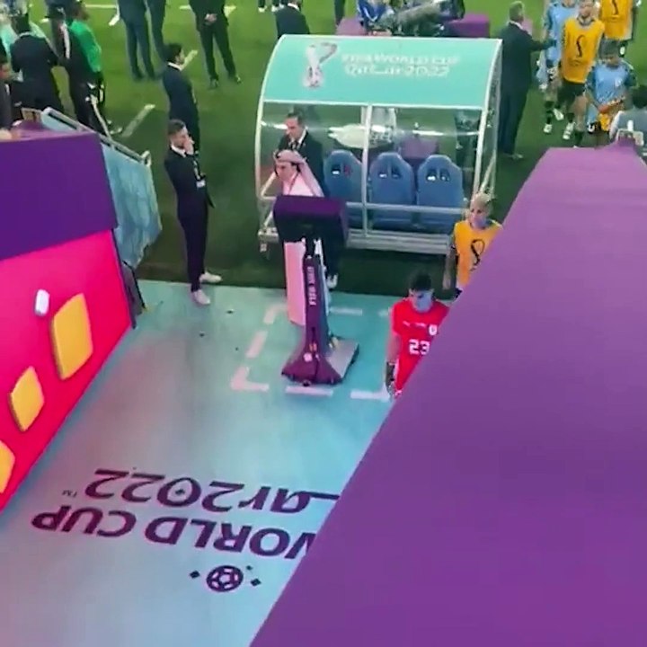 cavani not happy with VAR(1)