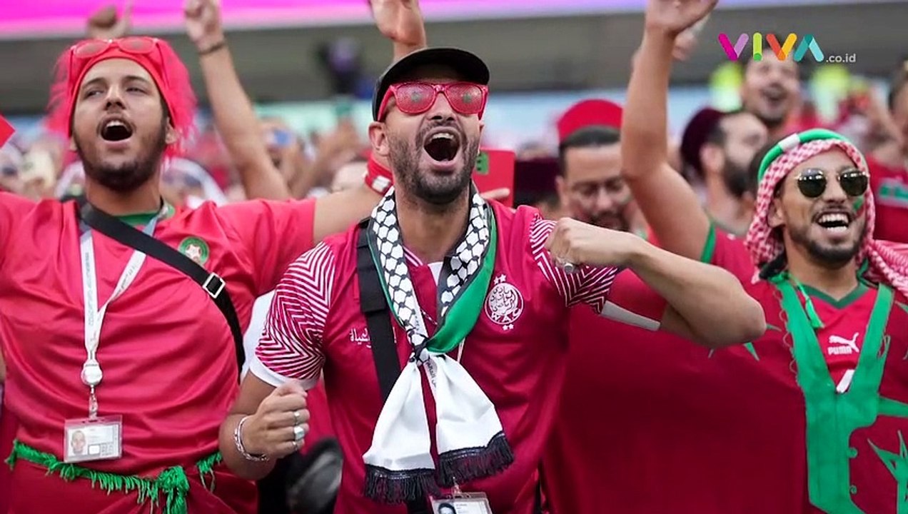 Gol Spektakuler Zakaria Aboukhlal Bawa Maroko Kalahkan Belgia 2-0 di Piala Dunia Qatar