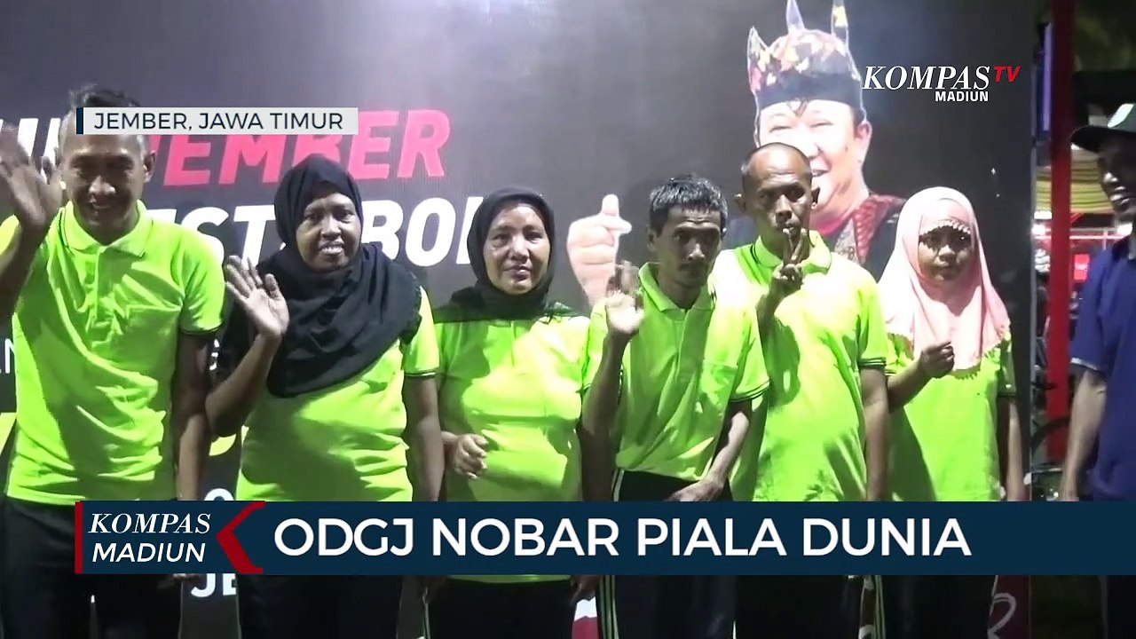ODGJ Nobar Piala Dunia