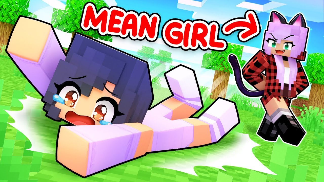 HURT By The MEAN GIRLS In Minecraft !