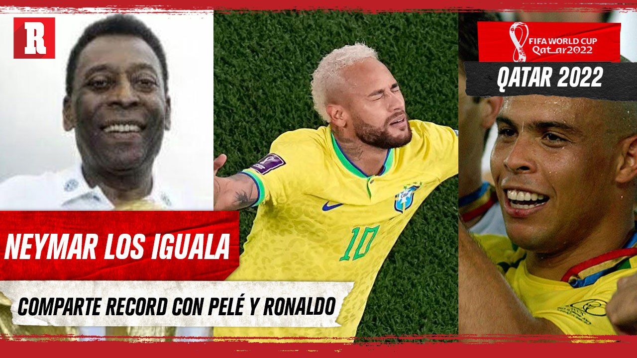 NEYMAR iguala RECORD de PELÉ y RONALDO