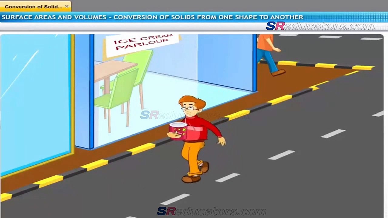 Class 10 Mensurations Surface area and Volume Animated class CBSE