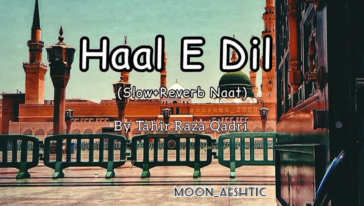Hal e Dil kis ko sunaye, Tahir Qadri Naat