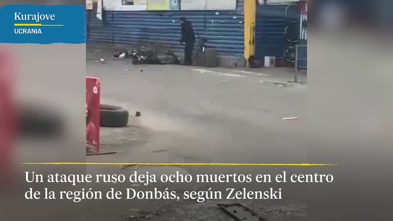 Otro ataque ruso deja ocho muertos en Donbás