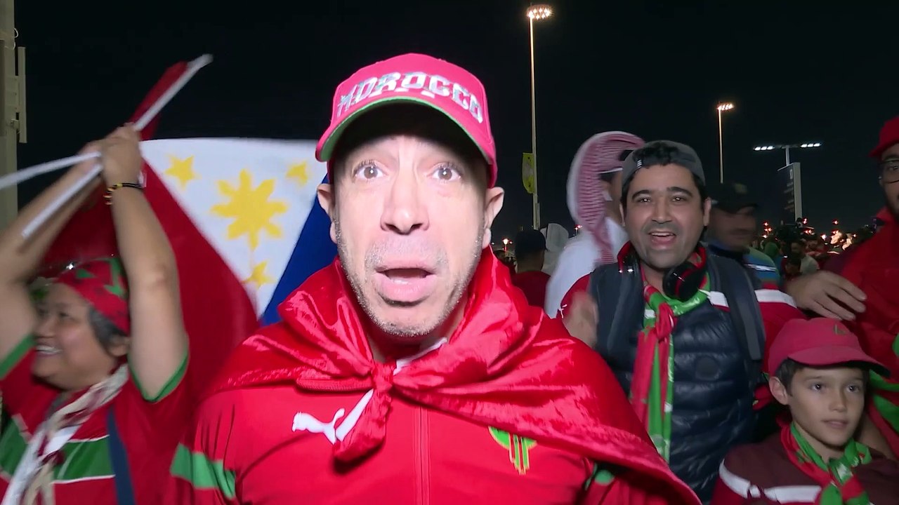 Maroc - Les fans des Lions de l'Atlas euphoriques après la qualification en demie !