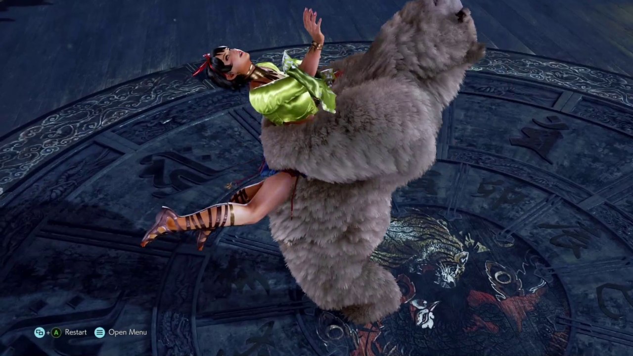 Kuma's Bearhug On All Females Ryona | Tekken 7