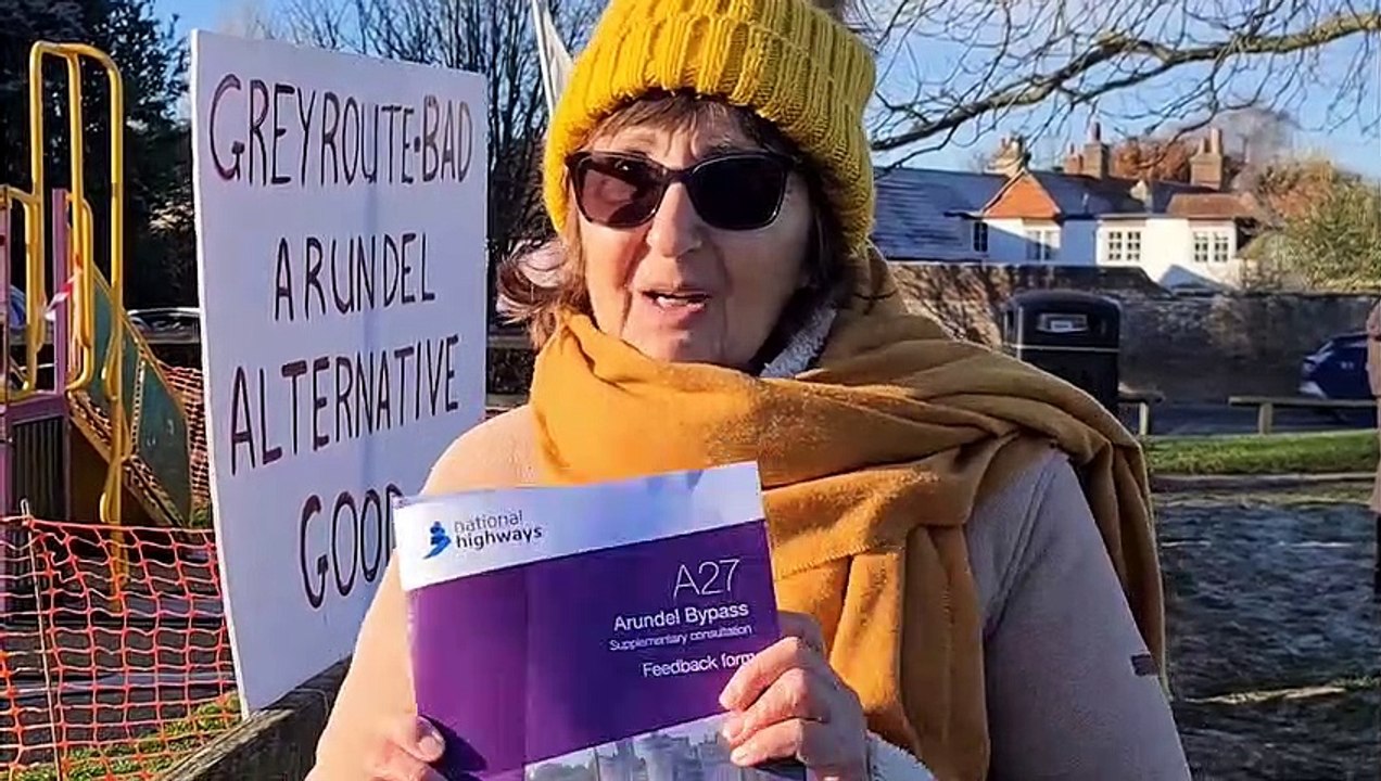 Alternative carols at National Highways new plans presentation