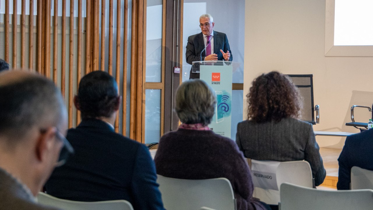 Carlos Izquierdo Torres, Consejero de Administración Local y Digitalización de la CAM