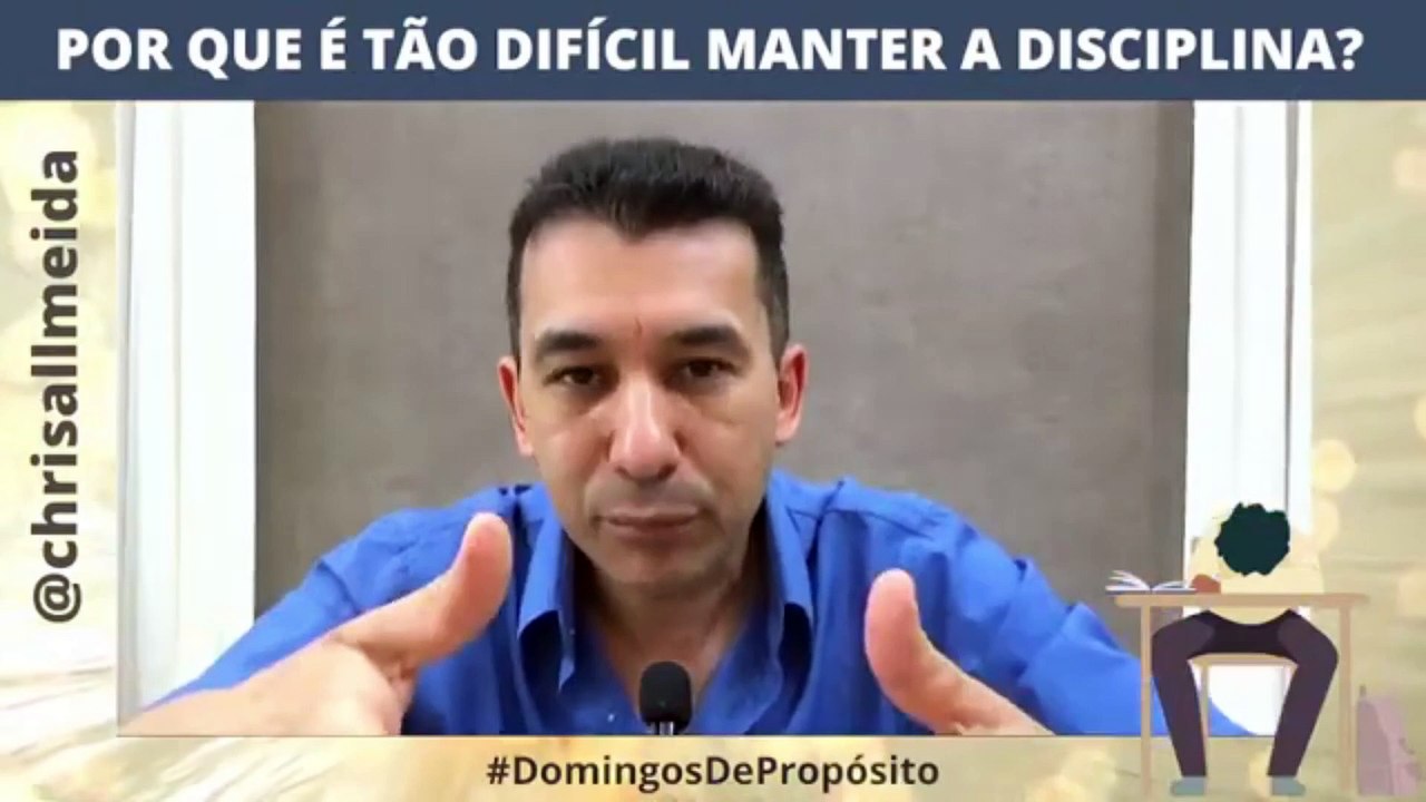 POR QUE É TÃO DIFÍCIL MANTER A DISCIPLINA?