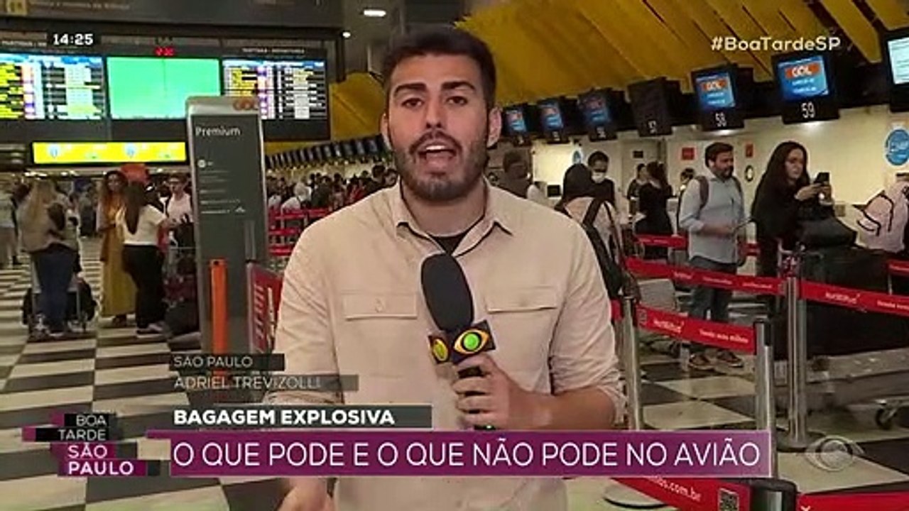 O que pode e o que não pode no avião