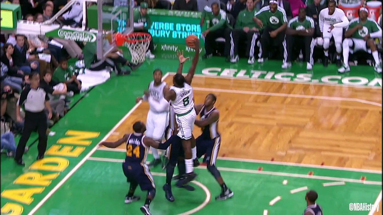 NBAHistory: Jeff Green career poster dunks