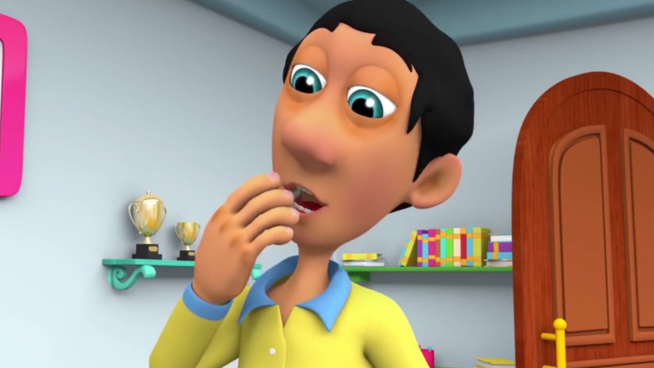 Upar Pankha Chalta Hai Song - ऊपर पंखा चलता है - Hindi Rhyme - Funny Kids Song