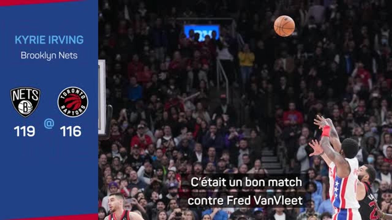 Nets - Irving dévoile son petit trash talk avec VanVleet