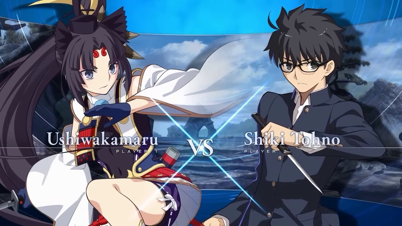 Melty Blood : Type Lumina - Ushiwakamaru VS Shiki Tohno #1