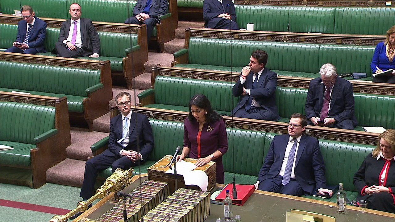 Home sec wants Rwanda flights 'at scale as soon as possible'