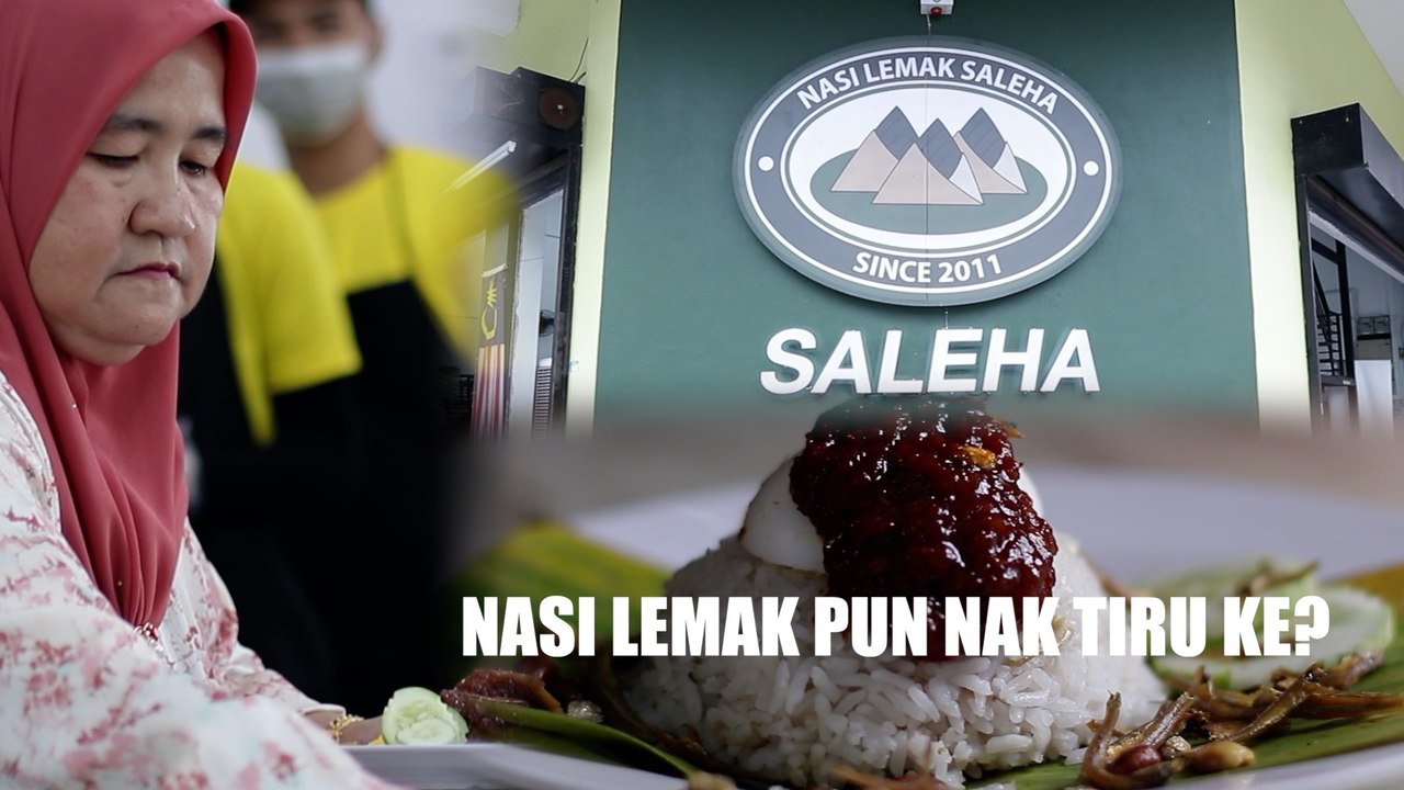 Jual nasi lemak pun ramai yang nak tiru