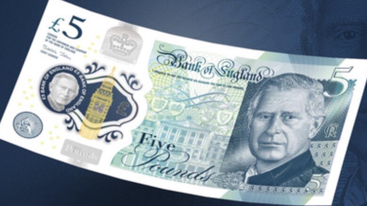 King Charles bank notes unveiled by Bank of England