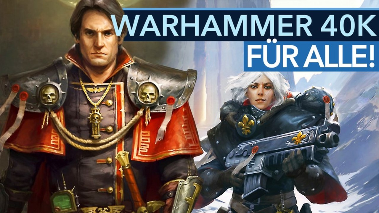 Ich hab Rogue Trader gespielt und jetzt bin ich ein bisschen in Warhammer 40k verliebt