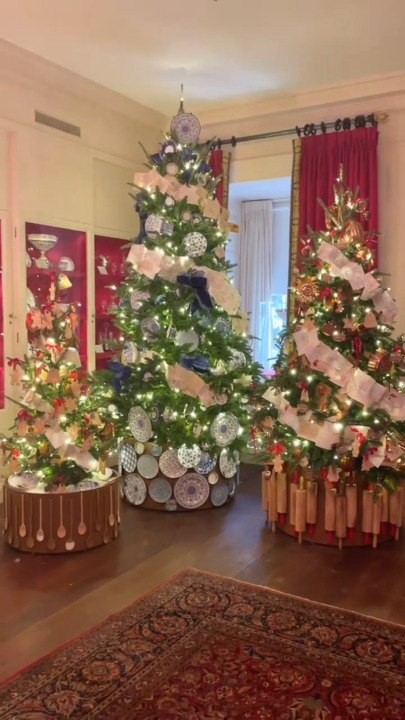 FLOTUS China Room Decorations (by Ramona Cruz-Peters Fab Everyday)