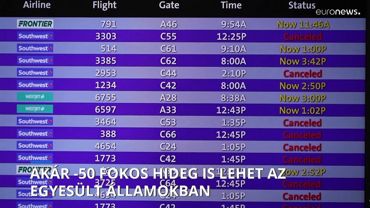 Szükségállapotot hirdettek a mínusz 50 fokos hideg miatt