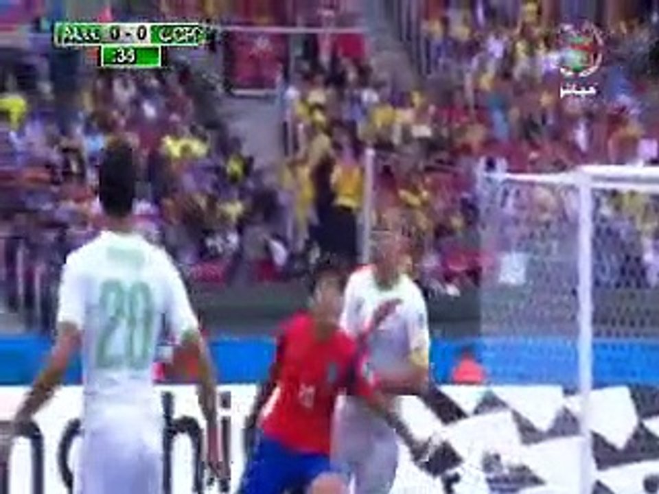 Match Algérie  - Corée du sud (4-2)