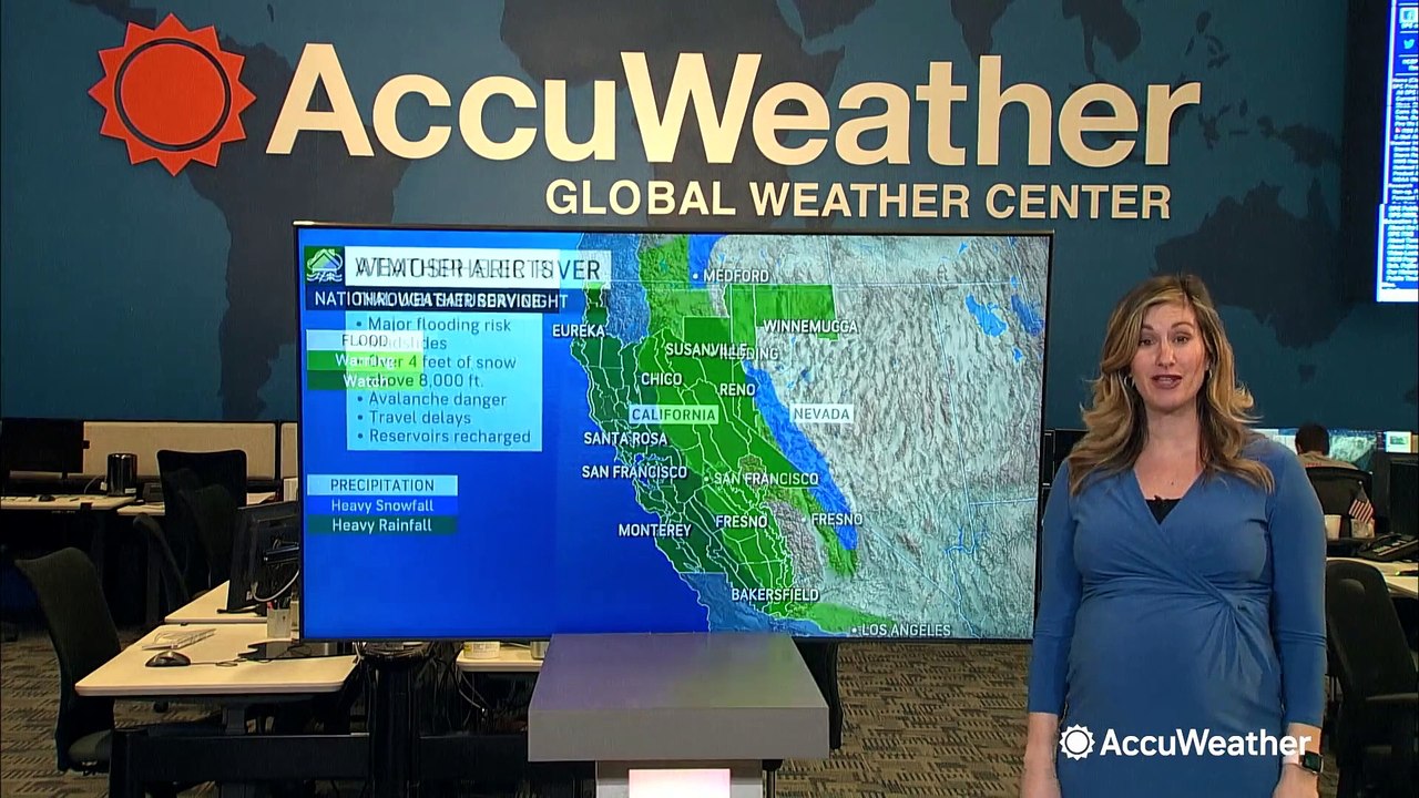 Atmospheric river aims for West Coast