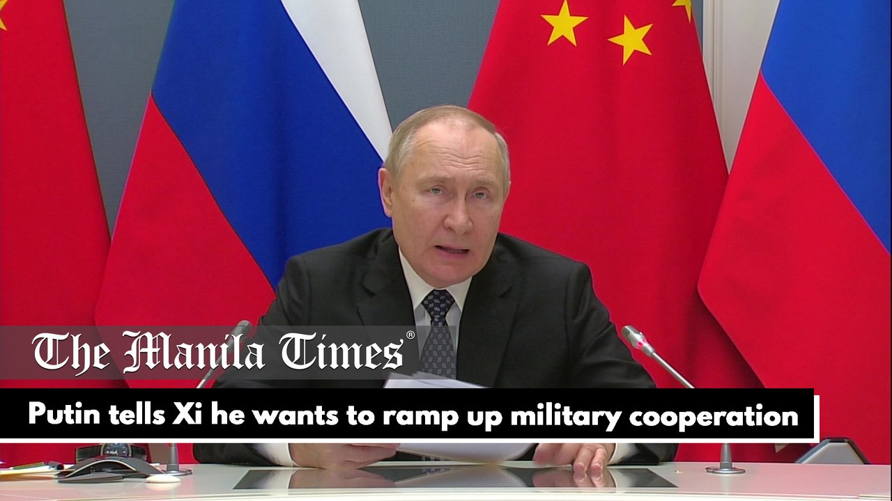 Putin tells Xi he wants to ramp up military cooperation