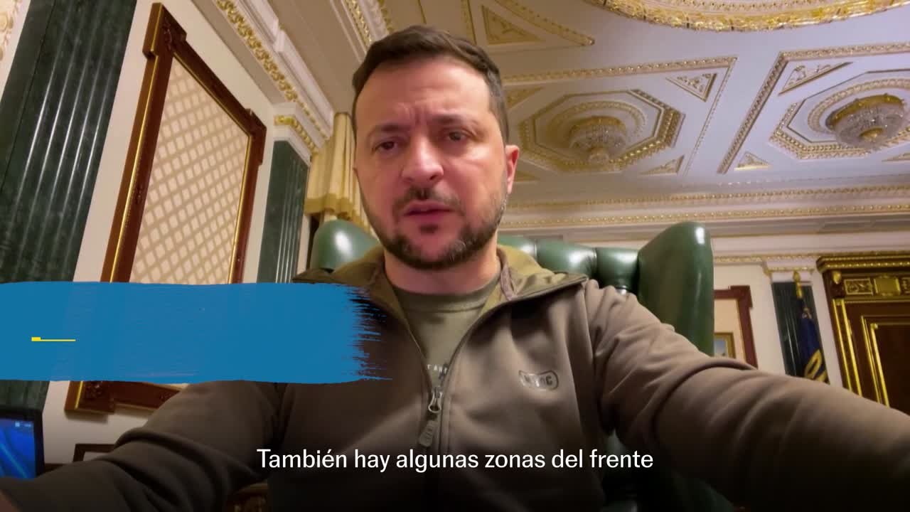 Zelenski: "Estamos avanzando en algunas partes de Donbás"