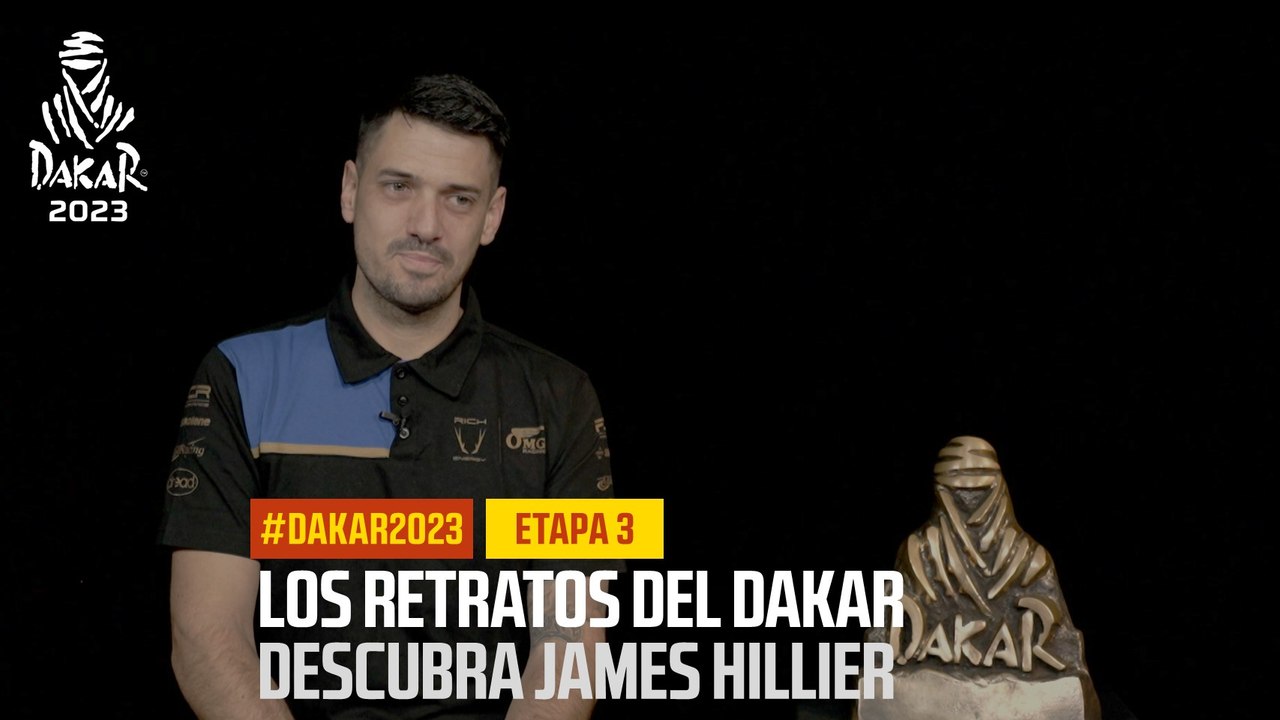 Los Retratos del Dakar: Conozca a James Hillier en #Dakar2023