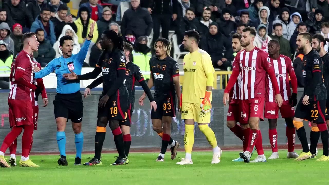 Sivasspor - Galatasaray maçı VAR kayıtları