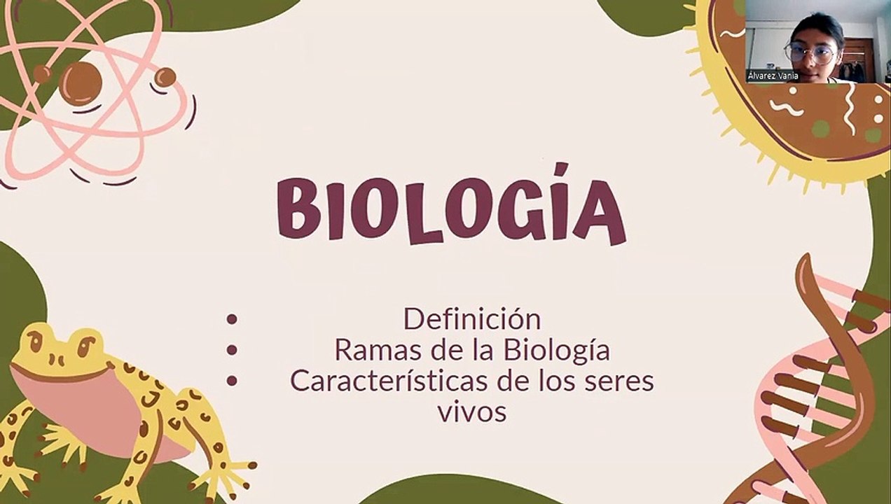 Biología - Profesora Vania Álvarez