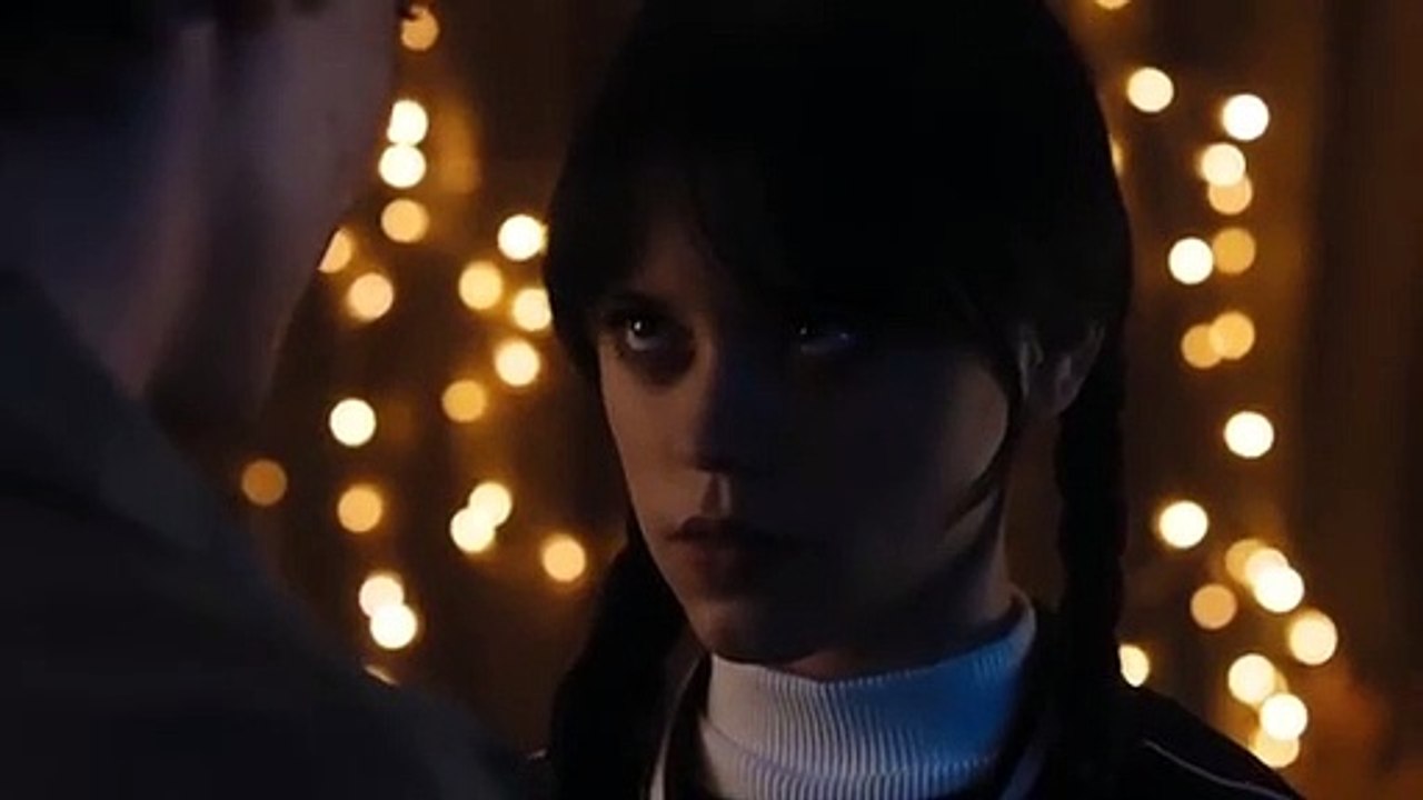 Wednesday and Tyler make out