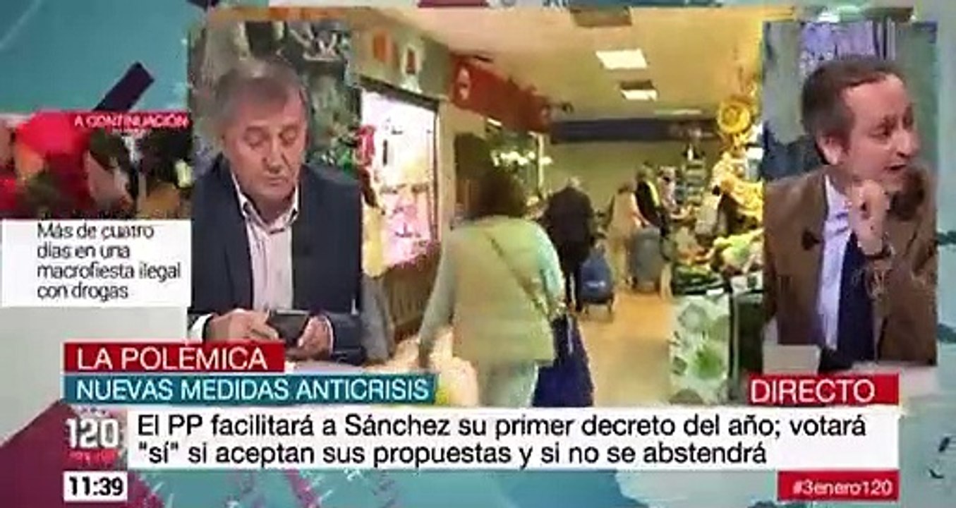 Carlos Cuesta estalla en directo por el maquillaje de los datos del paro: "¿Estamos en el Circo del Sol?"