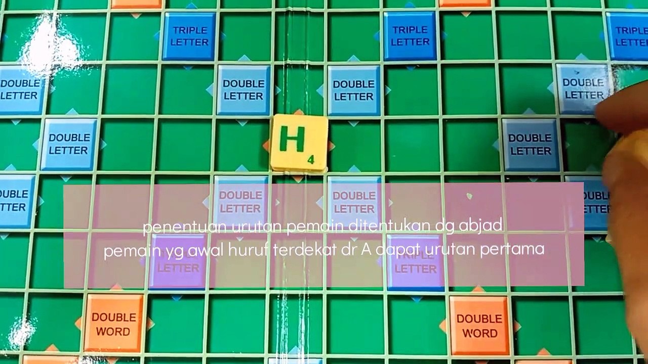 How to play scrabble games