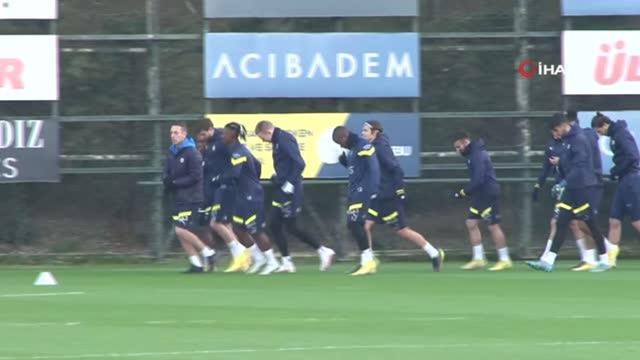 Fenerbahçe derbi hazırlıklarını sürdürdü