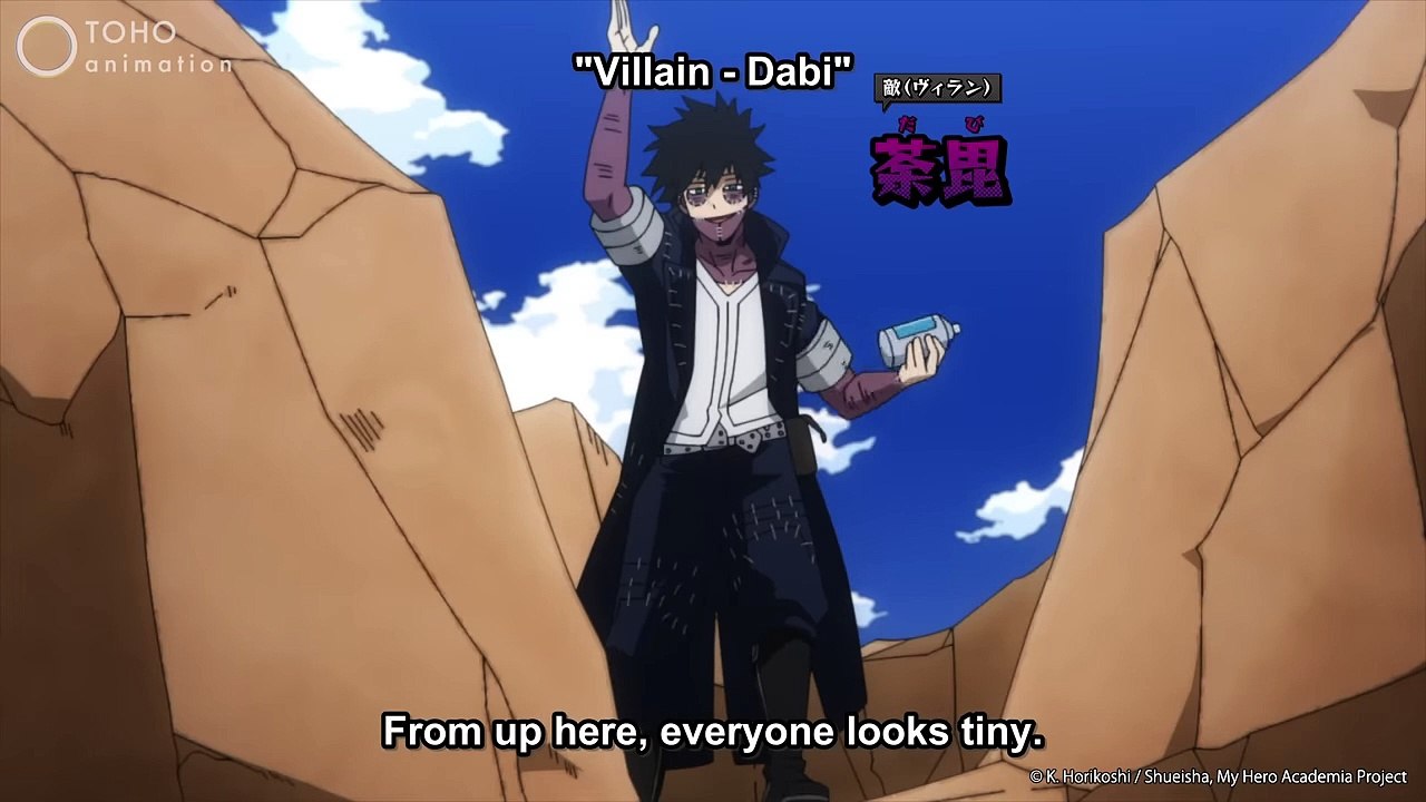 Dabi's Identity Revealed - My Hero Academia