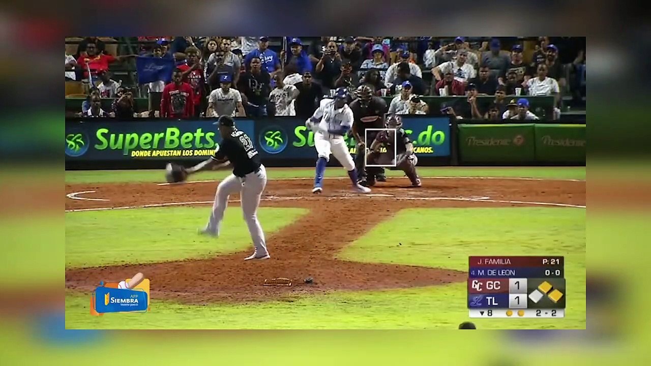 RESUMEN TIGRES DEL LICEY VS GIGANTE DEL CIBAO 08 DE ENERO ROUND ROBIN