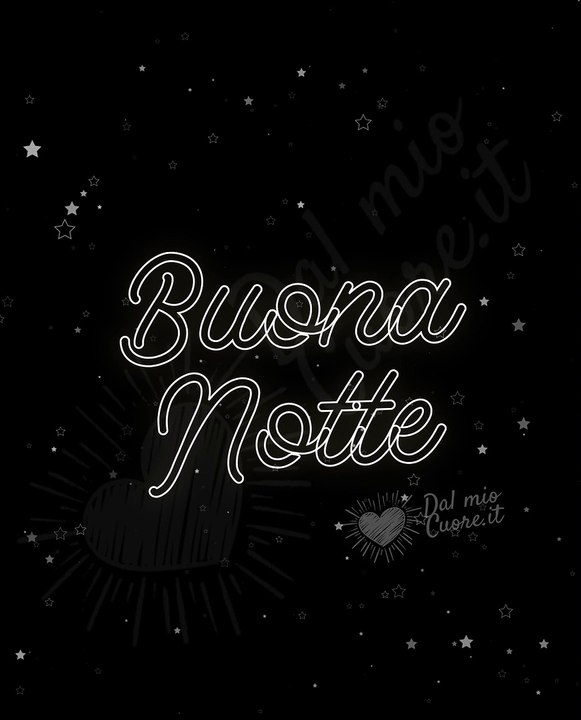 Buonanotte con stelle