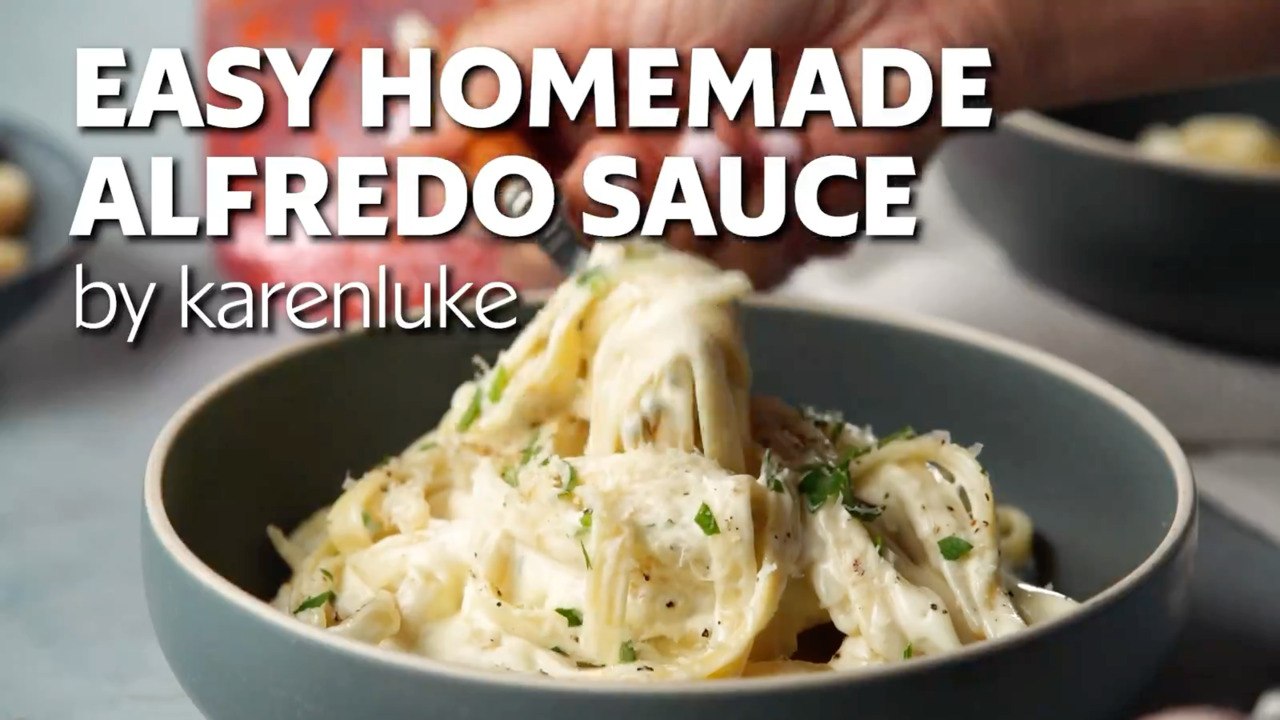 How To Make Easy Homemade Alfredo Sauce