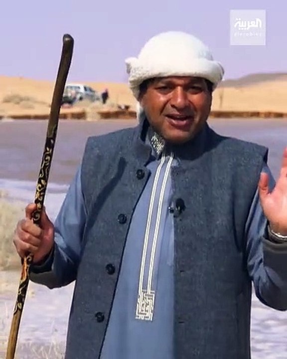 خبير أرصاد: من عجائب وادي الرمة جريان مياهه منتصف الشتاء (فيديو)