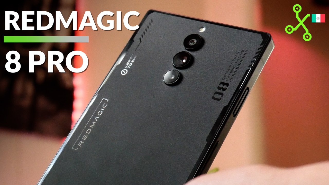 RedMagic 8 PRO en México | Smartphone GAMER con Snapdragon 8 Gen 2