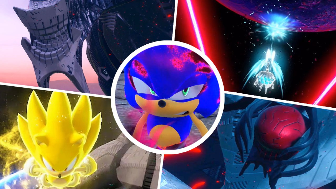 Sonic Frontiers All Bosses / All Titans (PS4, PS5)