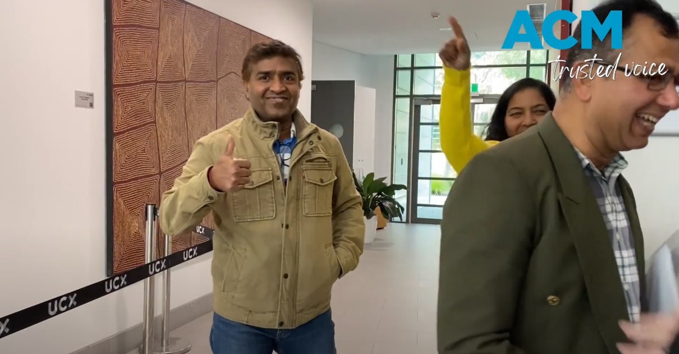 Jacka land selection day in Canberra