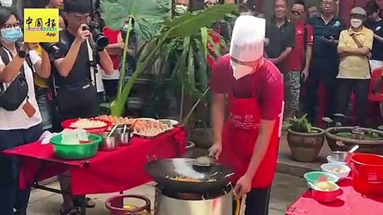 22炒粿条高手出尽浑身解数，争夺2023炒粿条争霸赛冠军宝座