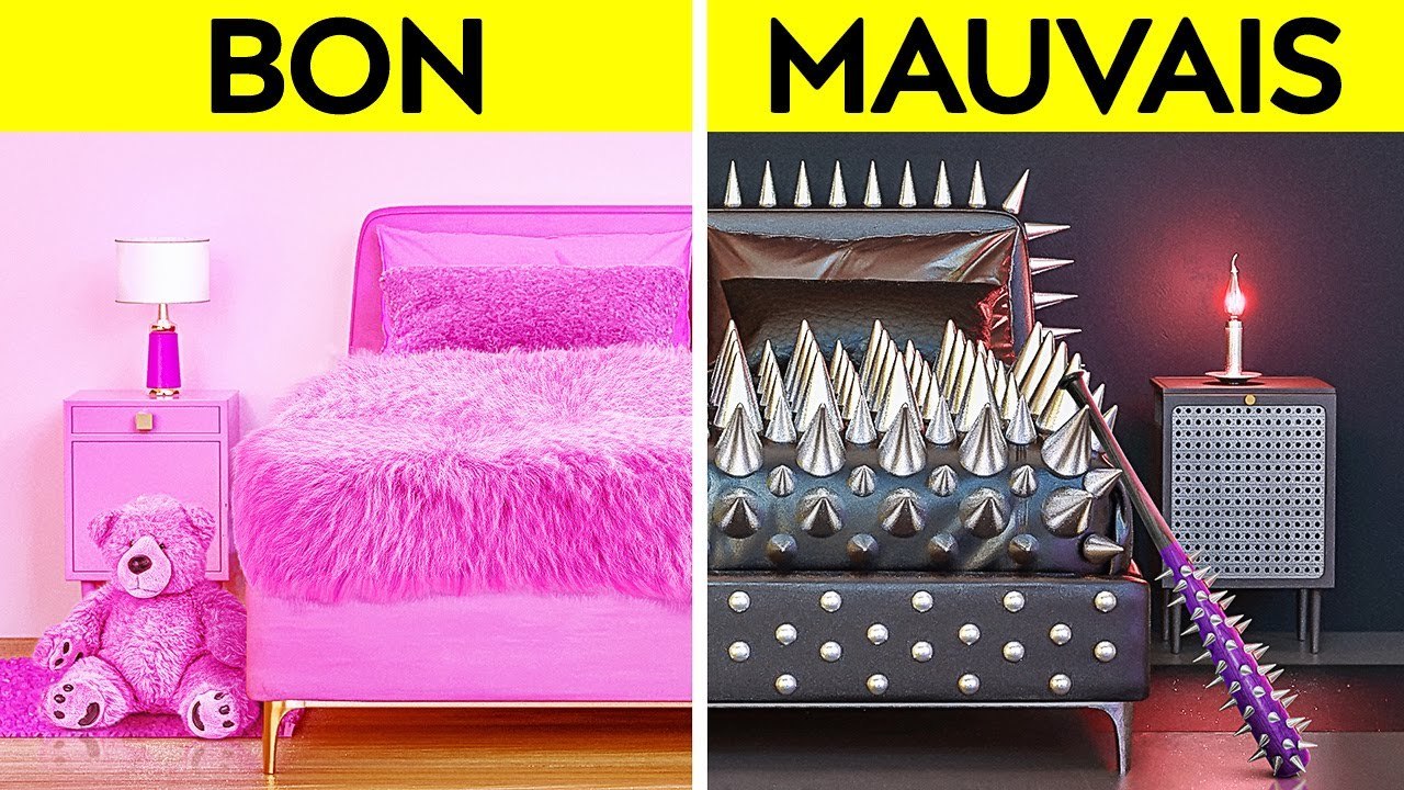 Défi De Remise En État D'une Pièces || Incroyable Artisanat Pour Différents Styles De 123 Go!