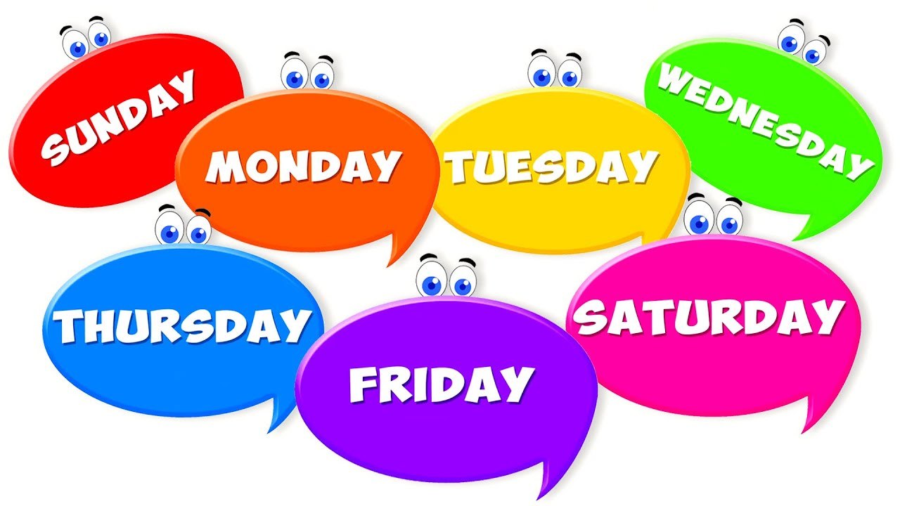 Days Of the Week, Learning Videos for Children