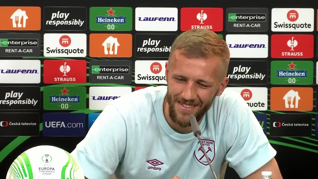 West Ham's Soucek and Bowen preview UEFA Conference League final v Fiorentina