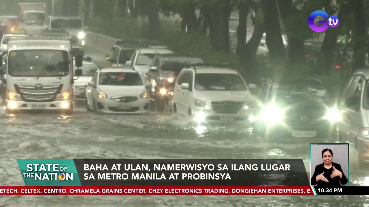 Baha at ulan, namerwisyo sa ilang lugar sa Metro Manila at probinsya | SONA