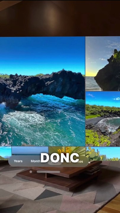 Voici le vision pro d'apple !